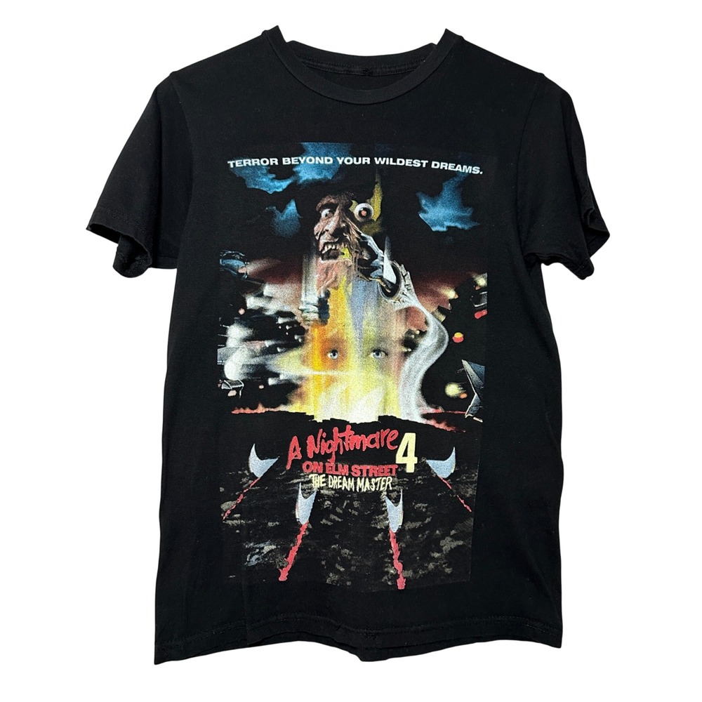 A Nightmare On Elm Street 4 Shirt Men's S Dream Master Horror 80s Freddy Krueger
